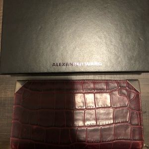 Alexander Wang Croc Embossed Wallet*